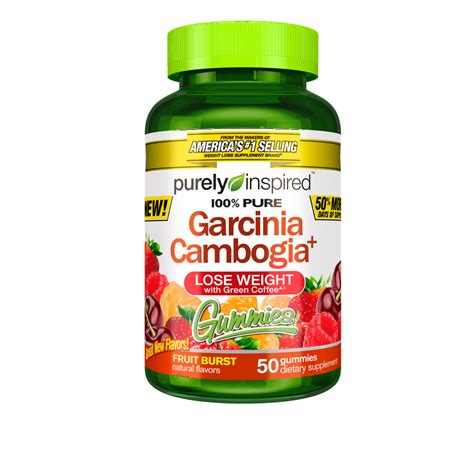 100 garcinia cambogia gummies weight loss supplements with green coffee extract natural