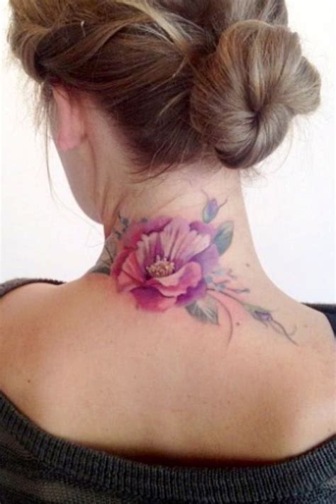 15 Pretty Neck Tattoos for Women - Pretty Designs