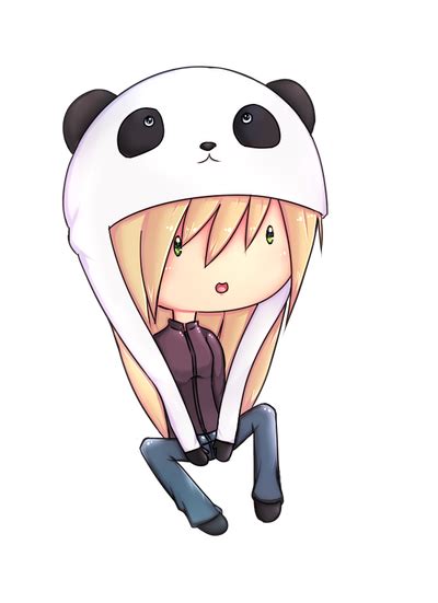 Panda Girl By Drawn Mario On Deviantart