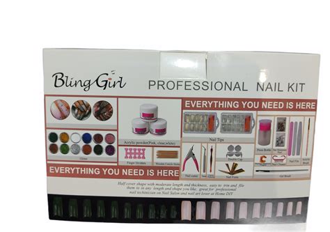 Bling Girl Professional Nail Kit Shop Today Get It Tomorrow