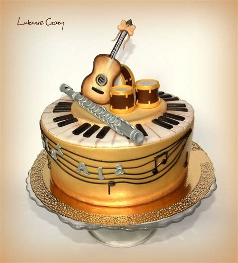 Music Cake Guitar Flute Drums Music Themed Cakes Music Cakes Cake