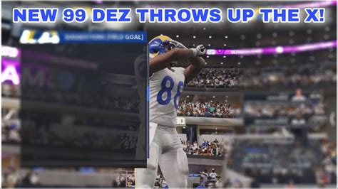 Ea Finally Added Dez Bryant Into Madden Dez Throwing Up The X Madden Ultimate Team