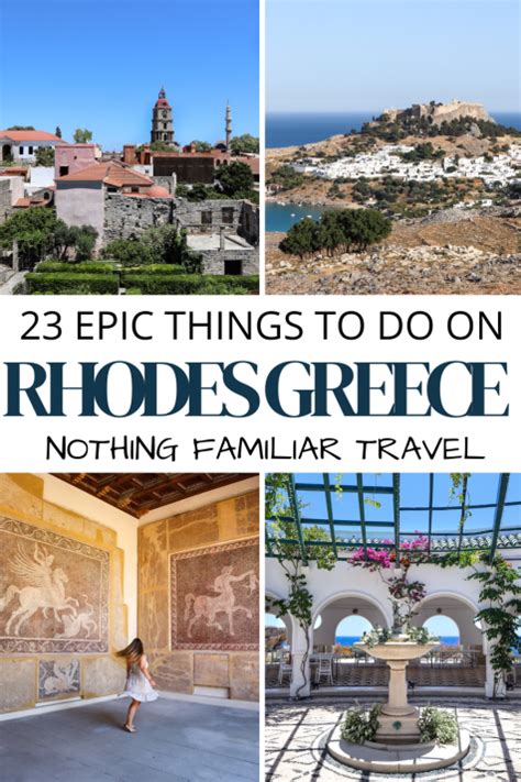 Epic Things To Do In Rhodes Greece Artofit