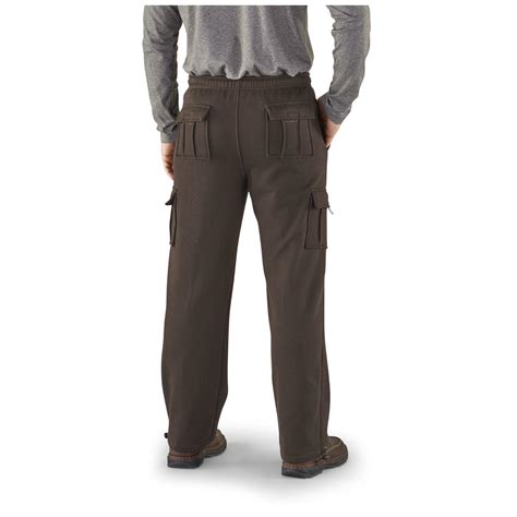 Guide Gear Mens Cargo Pants Fleece Lined 203616 Jeans And Pants At