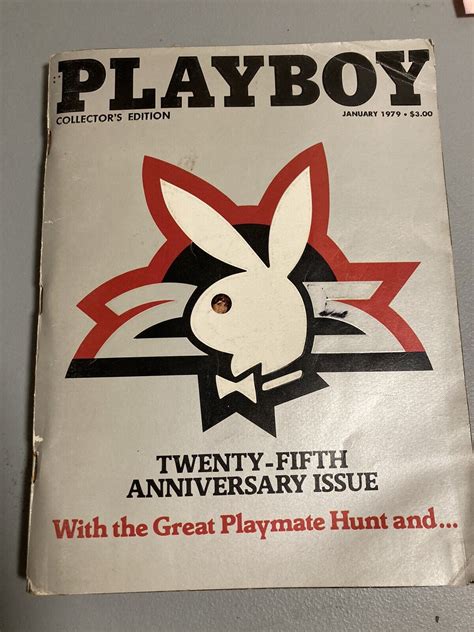 Mavin Playboy Magazine January 1979 Collector S 25th Anniversary