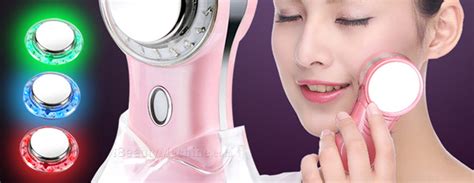 Personal Use Galvanic Photon Facial Skin Beauty Device With Vibration