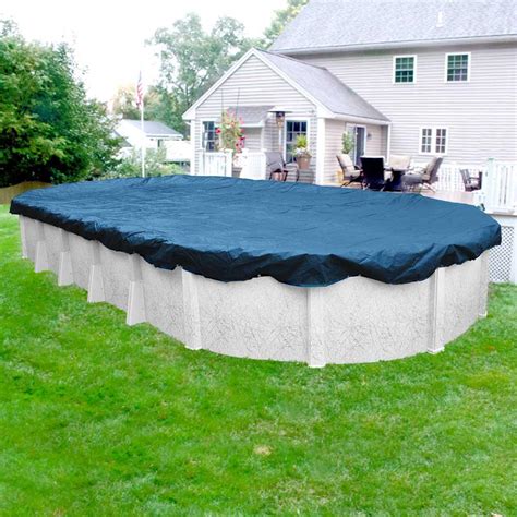 Above Ground Oval Tarp Type Pool Cover Spartan Pool Products