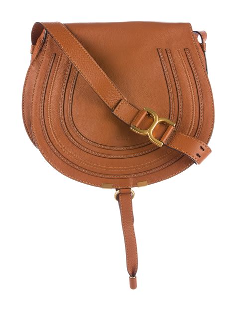 Chloé Medium Marcie Saddle Crossbody Bag Handbags Chl57642 The