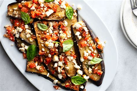 Greek Baked Eggplant With Feta Cheese Recipe