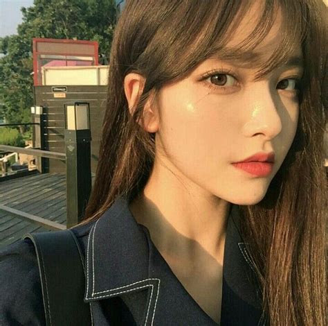 Ulzzang Girl Instagram Knhs2 ̗̀샤론 ̖́ Korean Beauty Girls Beauty Girl Hairstyle
