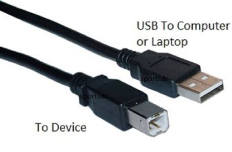 Long Usb Cable Cord For Hp Envy 4511 4520 5540 5549 5635 5640 5642 5643