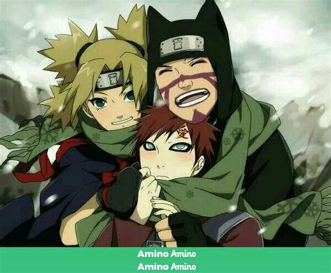 Gaara Kankurotemari Wiki Naruto Amino