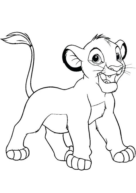 38 Beautiful Photograph Cute Lion Coloring Pages 35 Free Lion