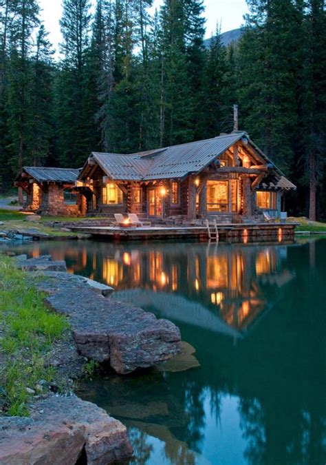 A Cozy Cabin By The Lake Cozyplaces