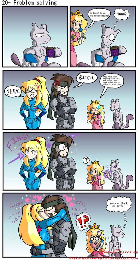 Problem Solving By BrokenTeapot Deviantart Com On DeviantArt Smash Bros Funny Nintendo Super