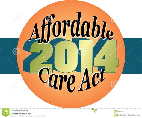 affordable care act 2014 stock illustration illustration of obamacare 33199031