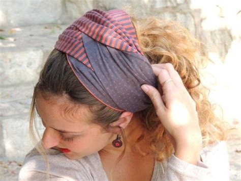 how to tie my scarf diagonally amazing headband bandana etsy canada scarf hairstyles head