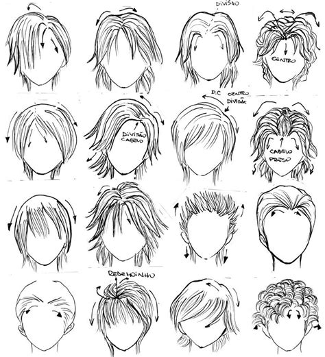 100 Ways To Draw Cartoon Eyes Hair Styles How To Draw Hair Manga