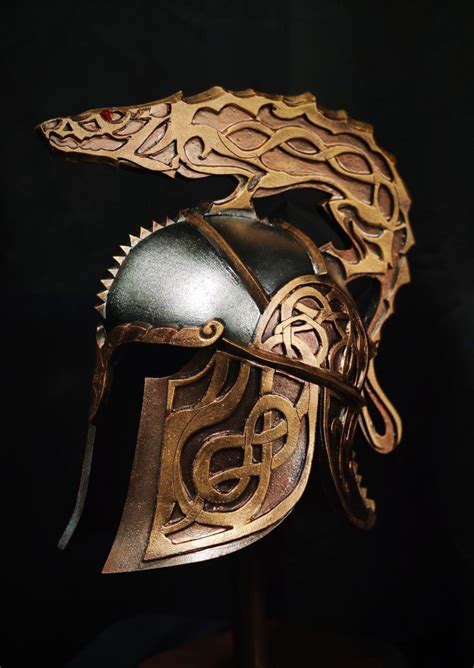 Dragon Helm Of Dor Lomin Cosplay Replica Costume Etsy