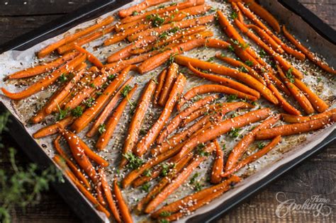 Honey Roasted Carrots Holiday Carrot Side Dish Recipe
