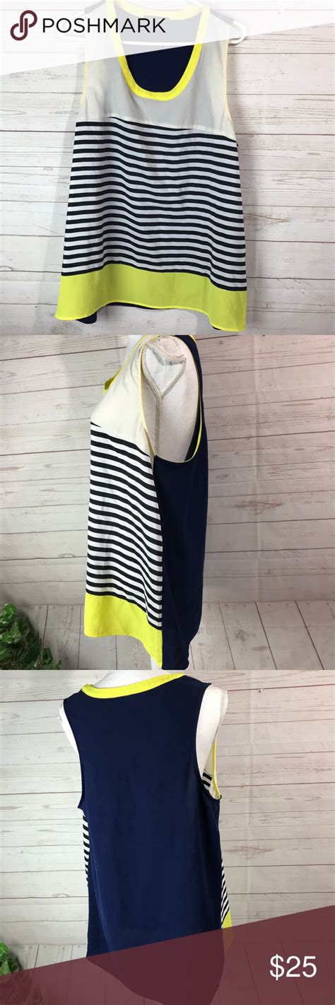 41 Hawthorn Striped Blouse Size Xl Striped Blouse Clothes Design