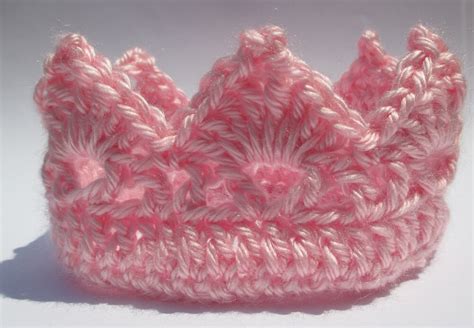 Crochet Princess Crown Baby Crown Baby Crochet Crown
