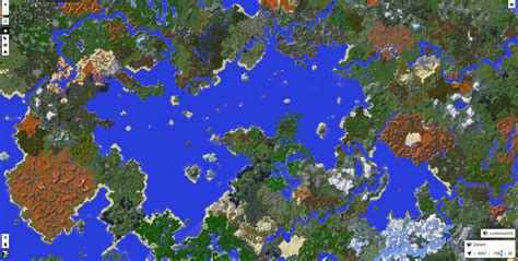 Minecraft Custom World Map