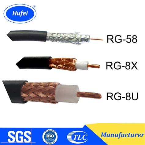 High Quality Rg6 Rg59 Rg58 Rg11 Rg Series Heliax Coaxial Cable China Communication Cables And