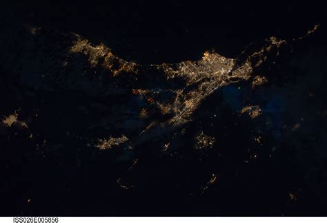 Los Angeles At Night Photographed From The International Space Station