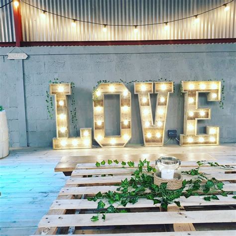 4ft Rustic Style Marquee Letters Love Etsy Uk