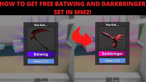 Players can use these to craft armour including batwing robes, batwing shields, batwing book and batwing wand. HOW TO GET FREE BATWING AND DARKBRINGER SET IN NEW ROBLOX ...