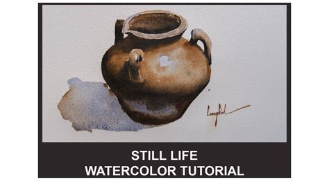 Watercolor Tutorial Still Life Youtube