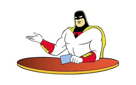 Check Out This Transparent Space Ghost At The Table Png Image