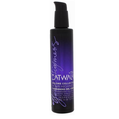 Tigi Catwalk Your Highness Thickening Gel Creme Shop Styling Products
