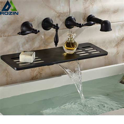 Whirlpool tub shower manufacturers & suppliers. Oil Rubbed Bronze Wall Mounted Bathroom Tub Faucet ...