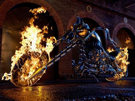 Ghost Rider Fire Bike Wallpapers Wallpaper Cave