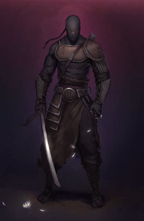 Ninjalotus By Afrocream On Deviantart Fantasy Male Heroic Fantasy