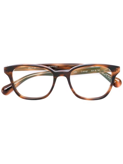 Oliver Peoples Eveleigh Glasses Farfetch