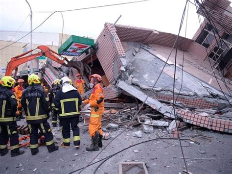 Strong Earthquake Hits Southeastern Taiwan Building Collapses Asia Gulf News