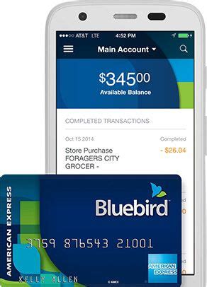 With one simple click i was able to get it setup up and that very next check loaded on to my card. Bluebird Card (AMX) and Mobile App - free card when purchased online, add funds for free with ...