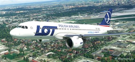 A320neo Asobo Lot Polish Airlines 8k Fictional Per Microsoft Flight