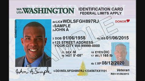 Wa Edl Wa State Licensing Dol Official Site Driver License Designs