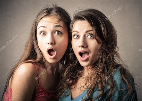 Surprised Girls Stock Photo By Olly18 84810784