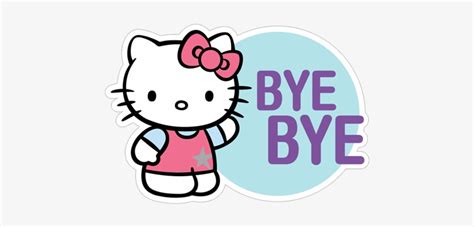 Bye Bye Kawaii Kitty Bye Bye Hello Kitty Free Transparent Png