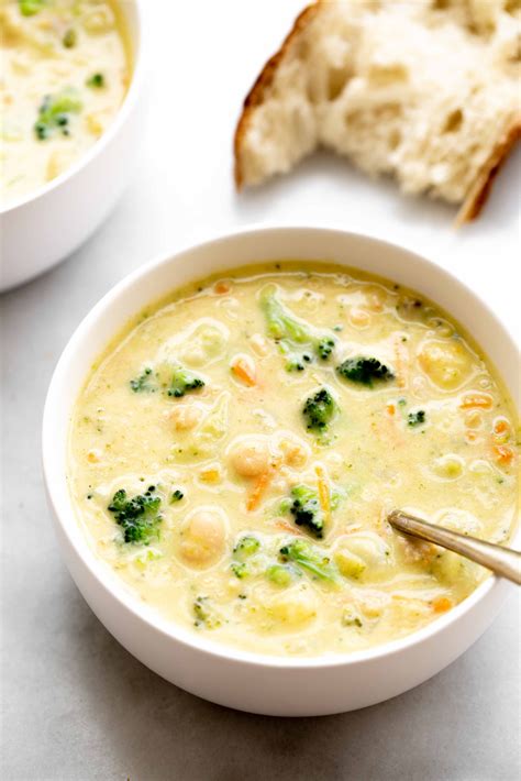 The Best Broccoli Cauliflower Cheese Soup Modern Minimalism