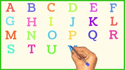 How To Drow Alphabet Alphabet Letter Abcdefghijklmnopqrstuvwxyz