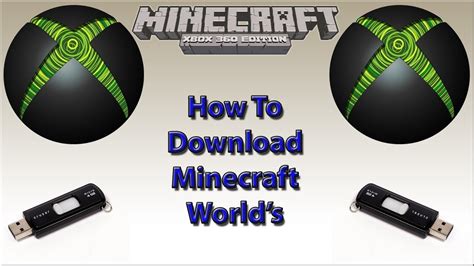 How To Download And Play Xbox 360 Minecraft Maps Youtube
