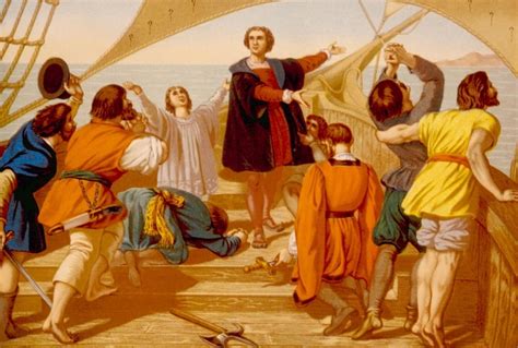 Christopher Columbus First View Of The New World On October 12 History