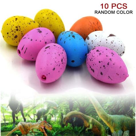 Buy 10 Pcs Novelty Dinosaur Eggs Magic Hatching Growing Dinosaur Fun Toy Add