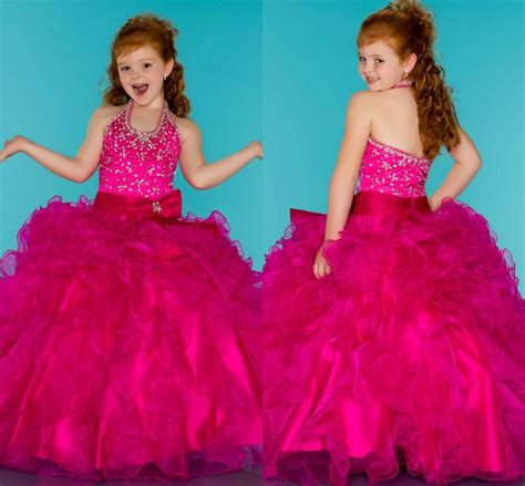 Princess Design Halter Ball Gown Organza Multilayered Floor Length